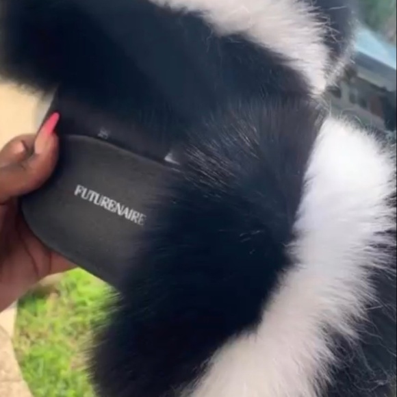 Bandit Real Fur Slides sizes 7.5,8,8.5,9,9.5 - Picture 5 of 6